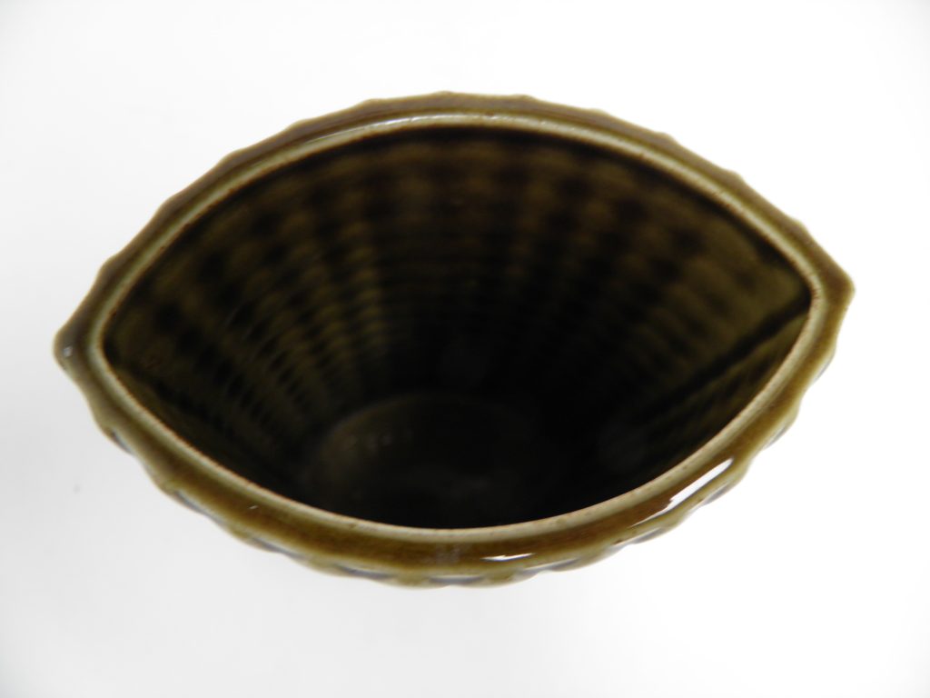 Harlekiini -maljakko ruskea 15,5 cm Arabia MYYTY - Image 3