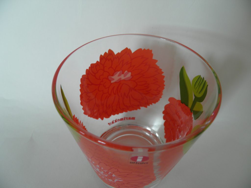 Primavera lasi punainen Marimekko Iittala MYYTY - Image 2