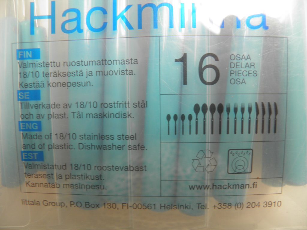 Hackman Hackminna 4+4+4+4 turkoosi MYYTY - Image 2