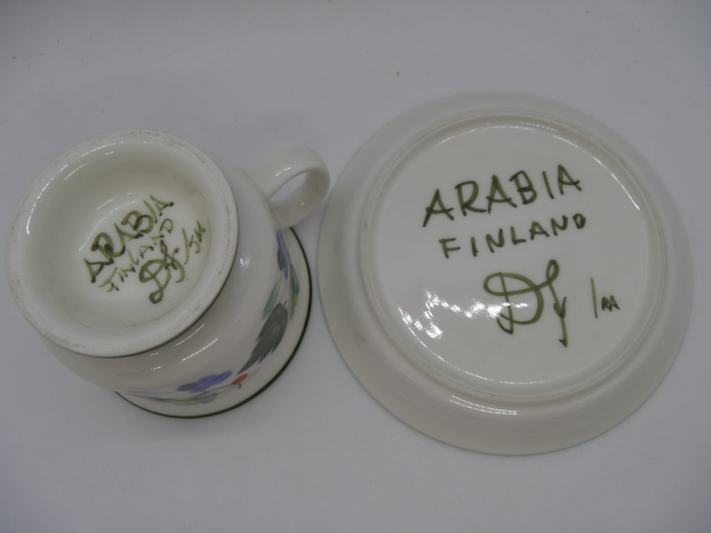 Palermo kahvikuppi ja 2 lautasta Arabia - Image 4