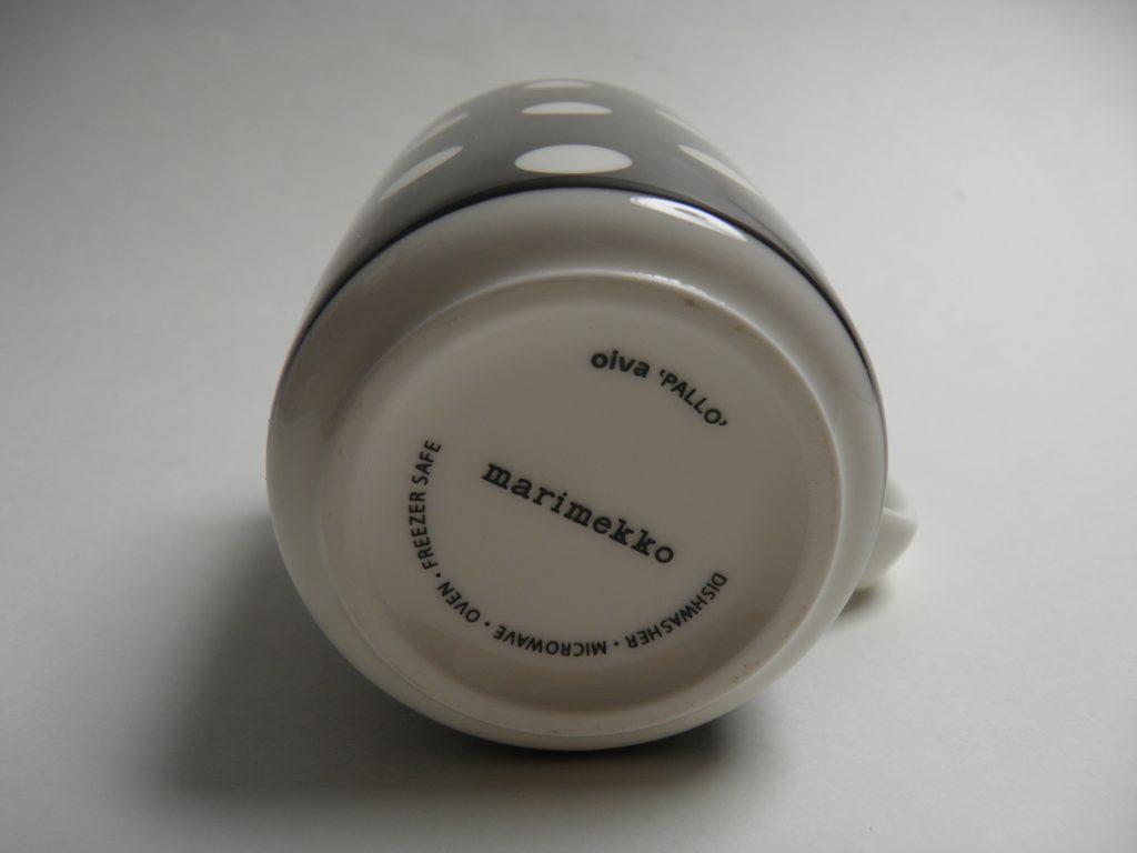 Pallo muki musta Marimekko MYYTY - Image 4