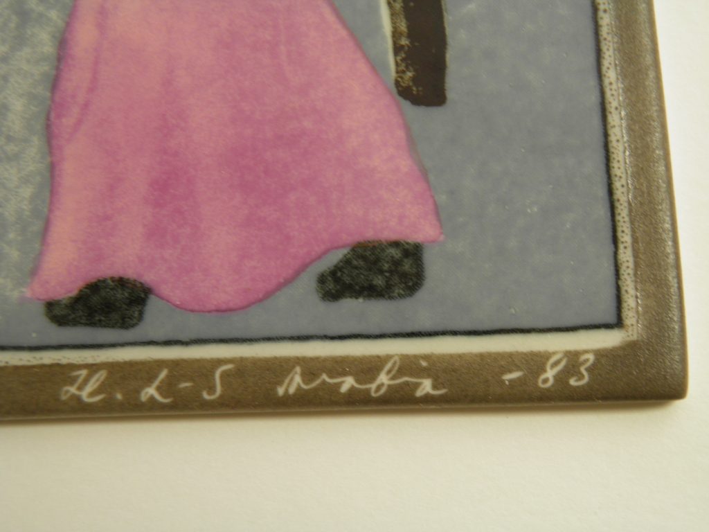 Pikkutyttö ja jänis Heljä Liukko-Sundström MYYTY - Image 2