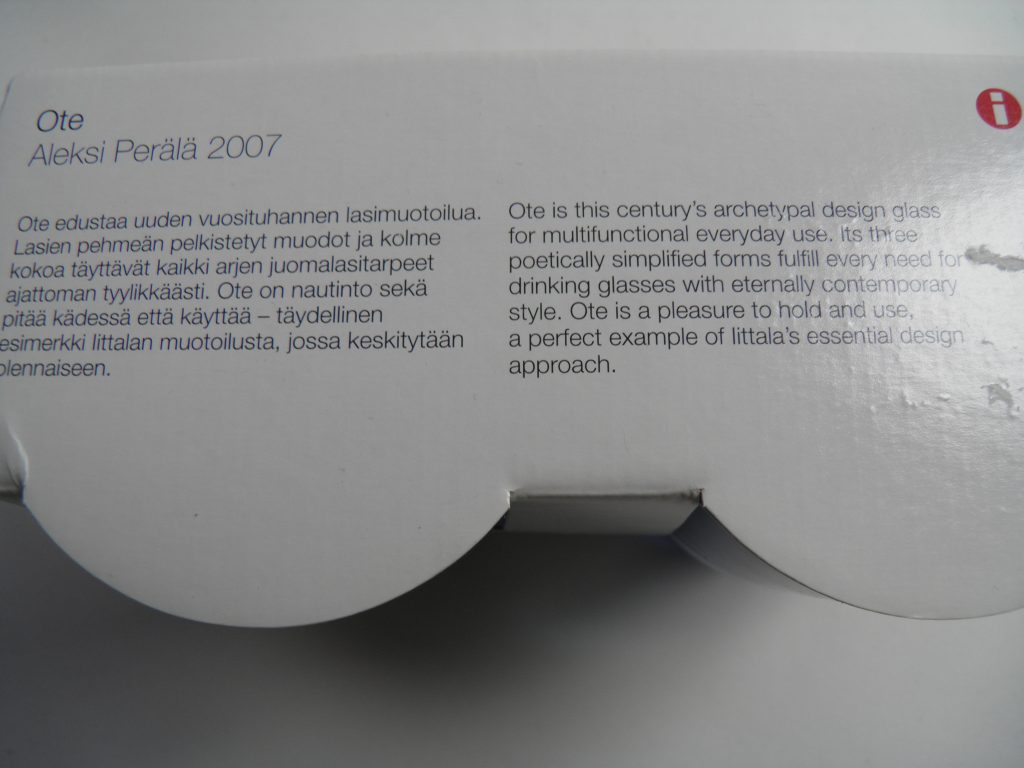Ote viinilasi siniturkoosi 2 kpl MYYTY - Image 2