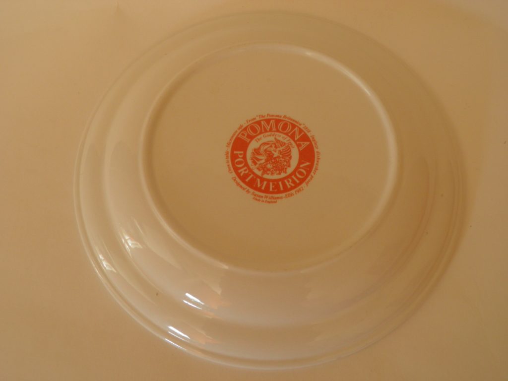 Pomona Portmeirion lautanen 22 cm Luumu MYYTY - Image 2