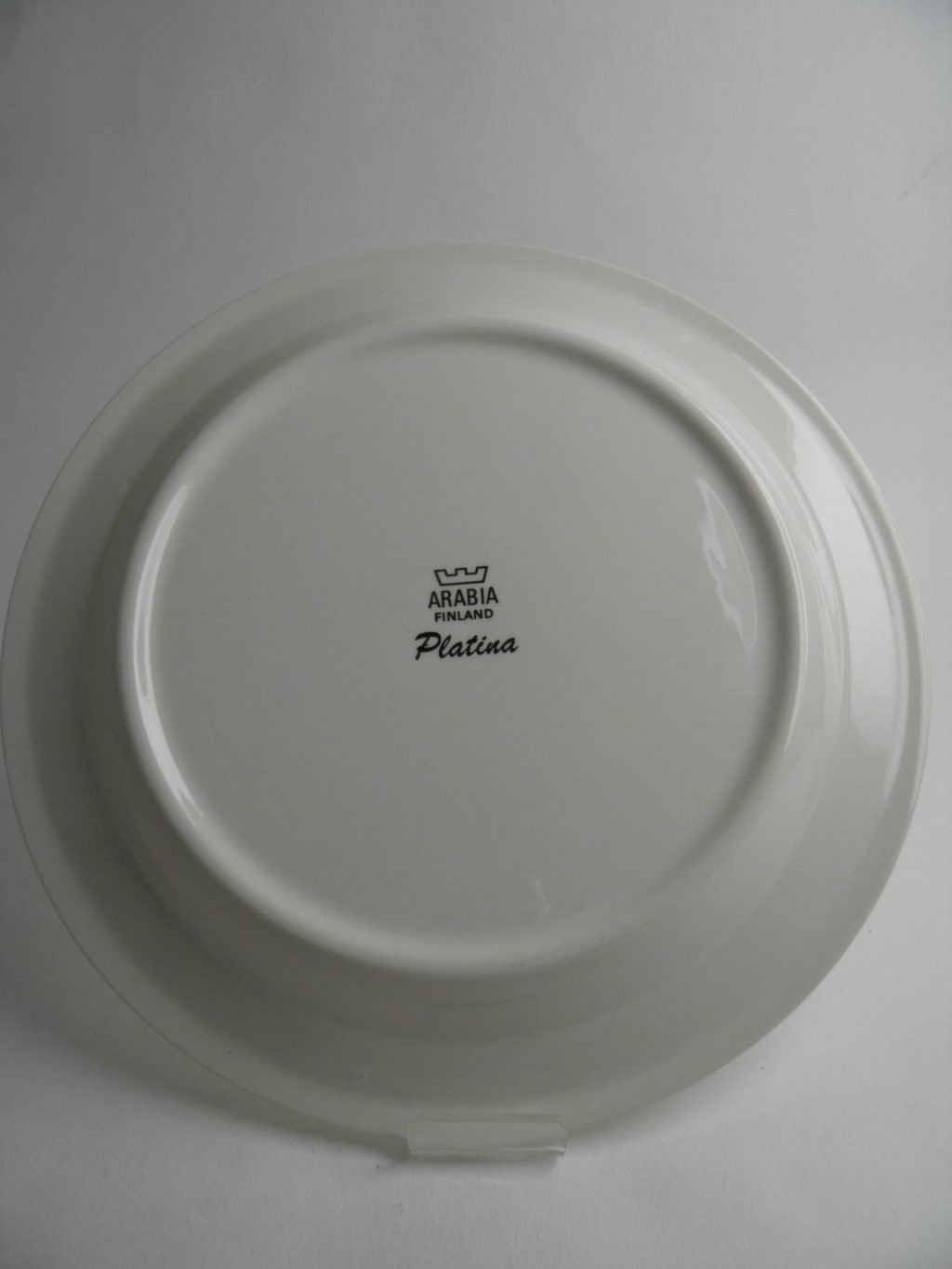 Platina matala ruokalautanen Arabia - Image 2