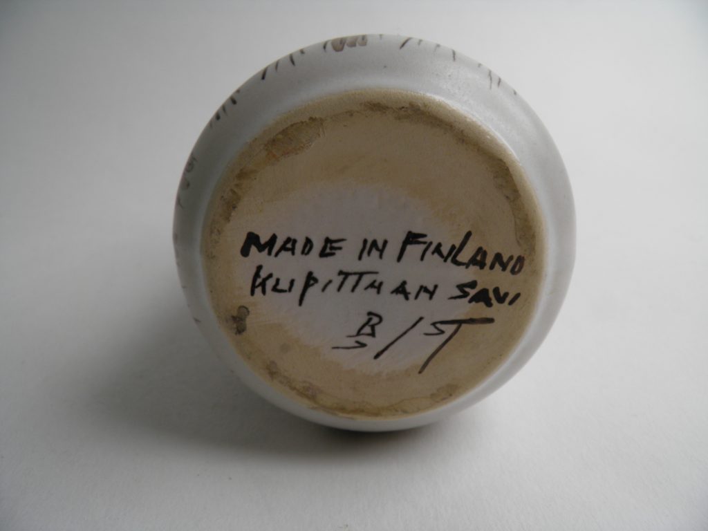 Kupittaan maljakko Raili Suvanto - Image 6