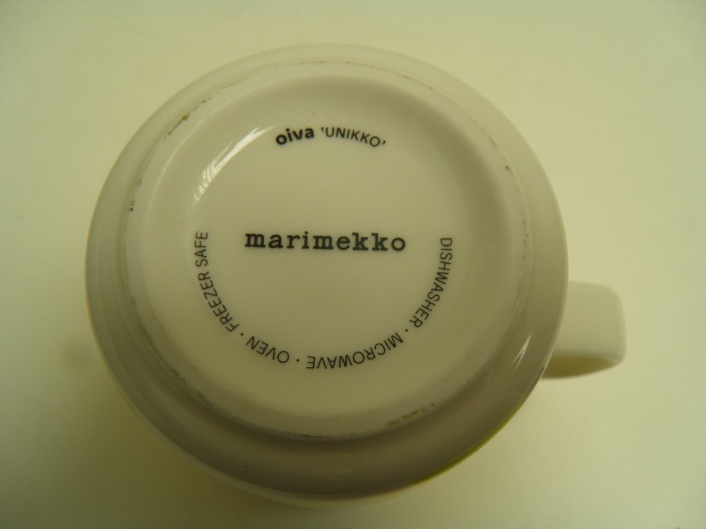 Unikko keltainen muki Marimekko - Image 4