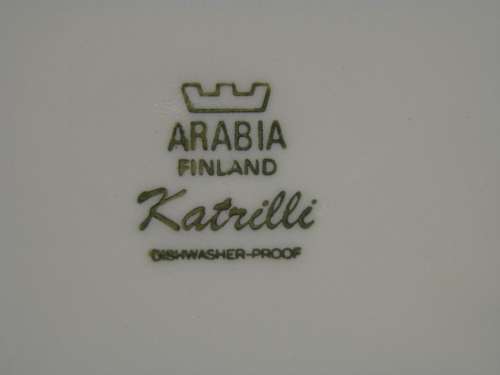 Katrilli matala ruokalautanen Arabia - Image 3