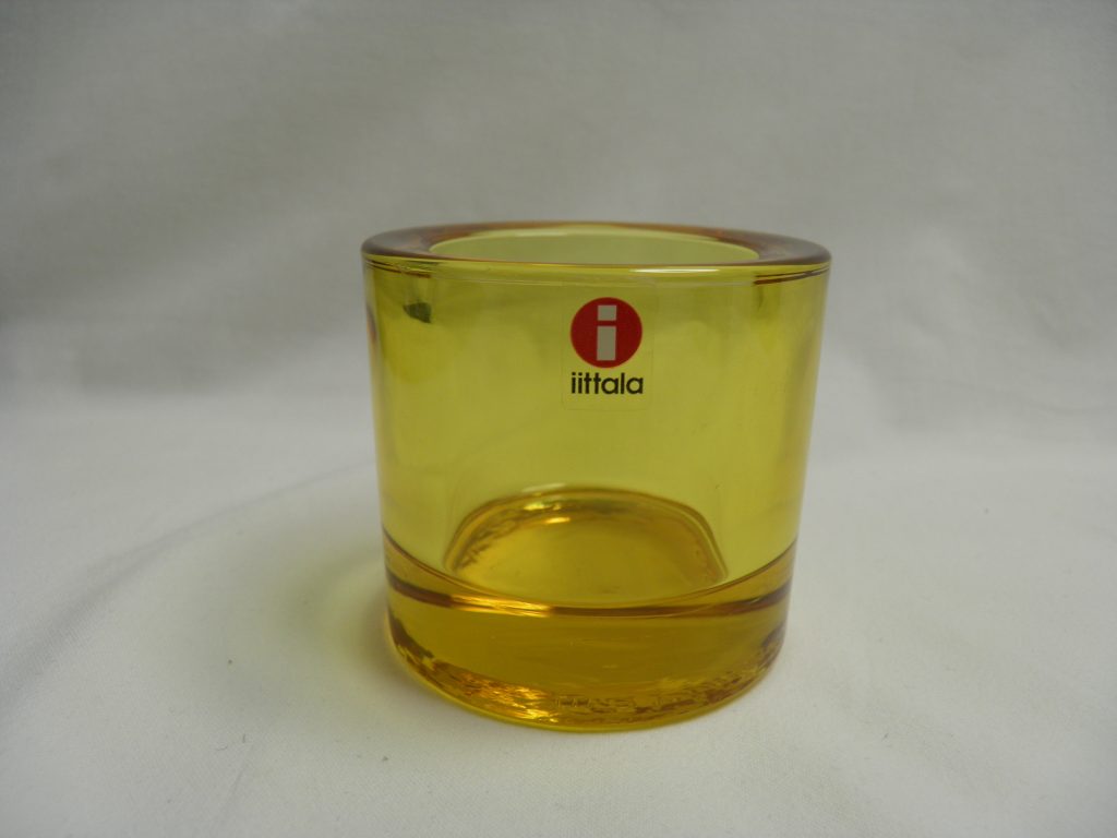 Kivi -tuikku 60 mm keltainen Iittala
