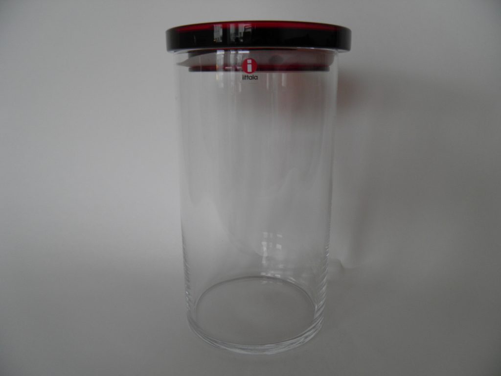 Jars -purkki 20 cm viininpunainen kansi