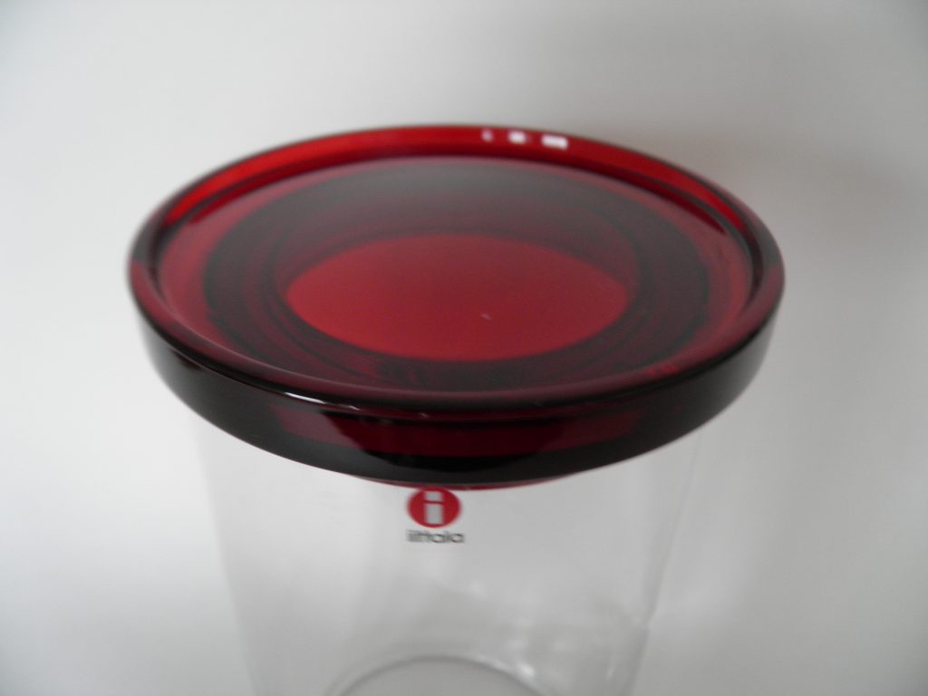 Jars -purkki 20 cm viininpunainen kansi - Image 2