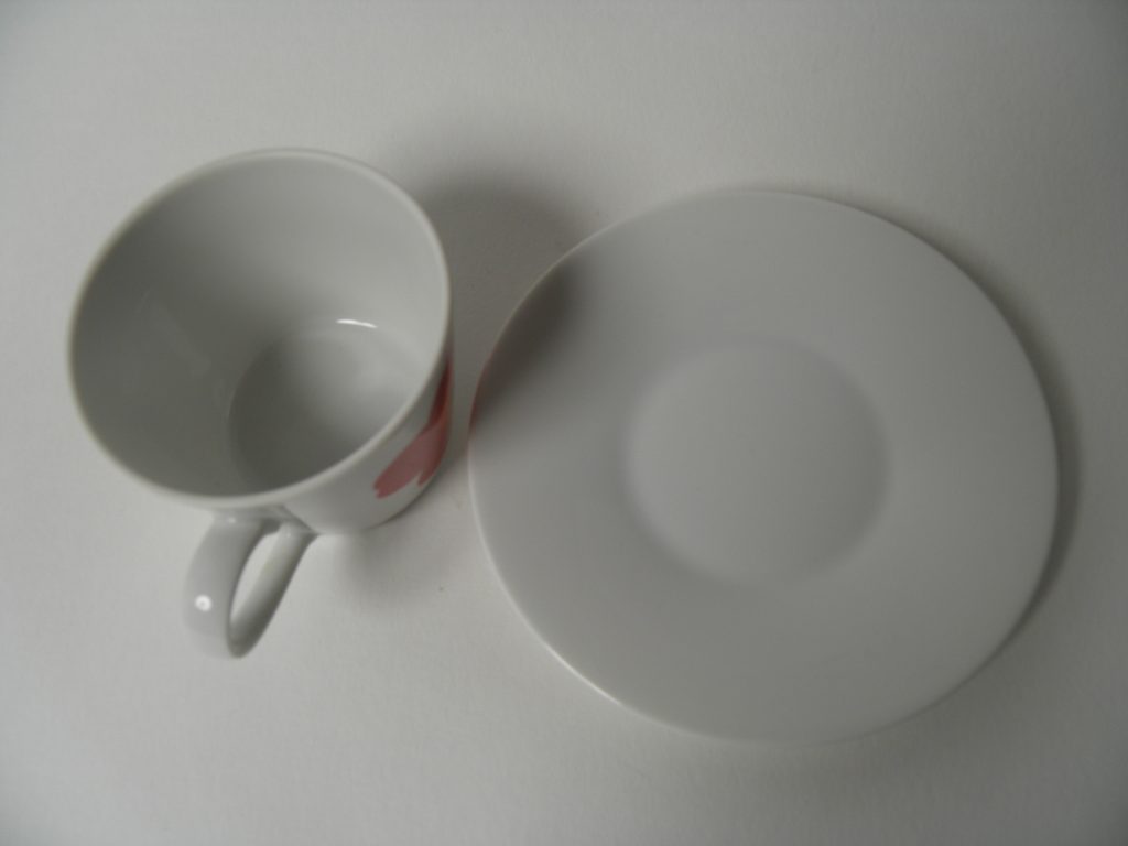 Unikko kahvikuppi ja aluslautanen Marimekko MYYTY - Image 3