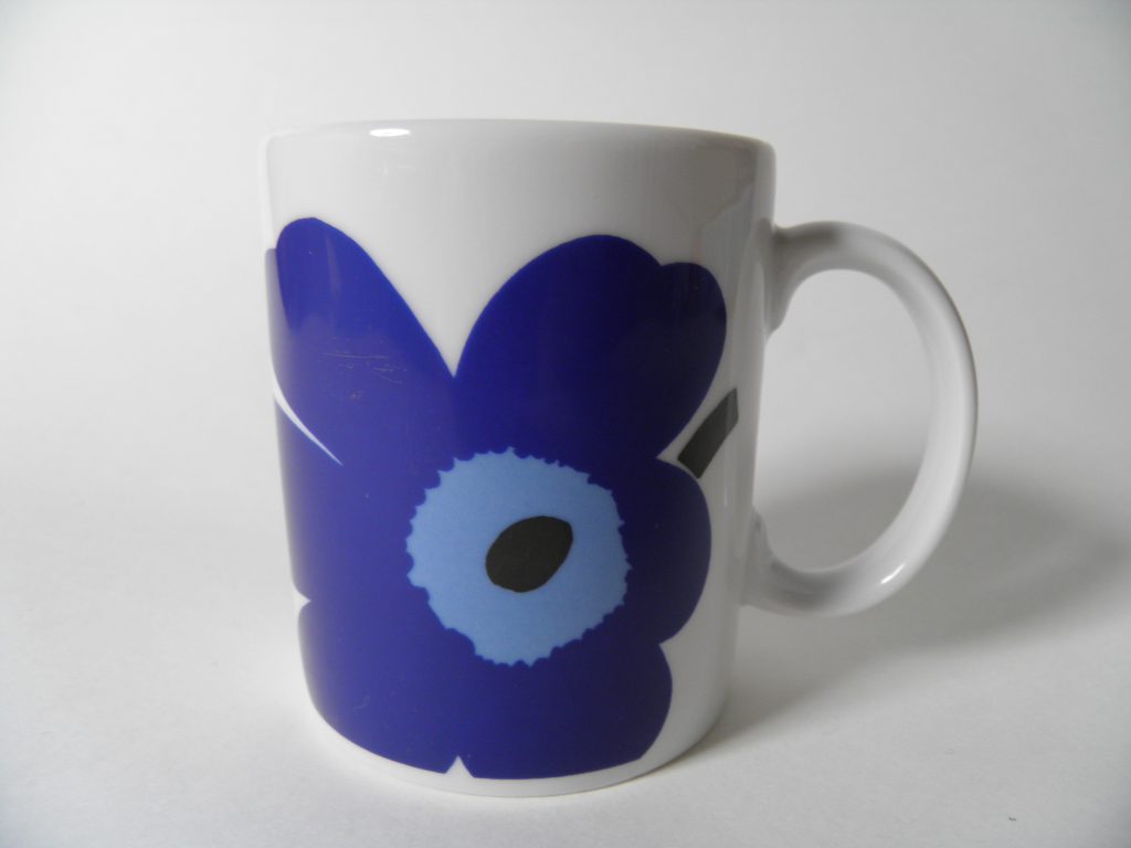 Unikko muki sininen Marimekko