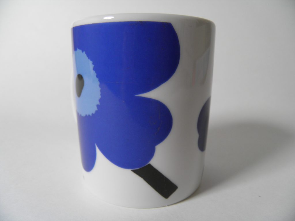 Unikko muki sininen Marimekko - Image 2