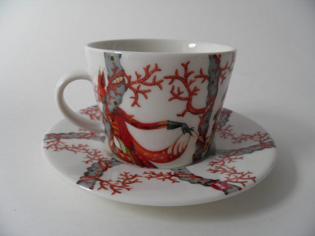 Tanssi kahvikuppi ja aluslautanen Iittala - Image 2