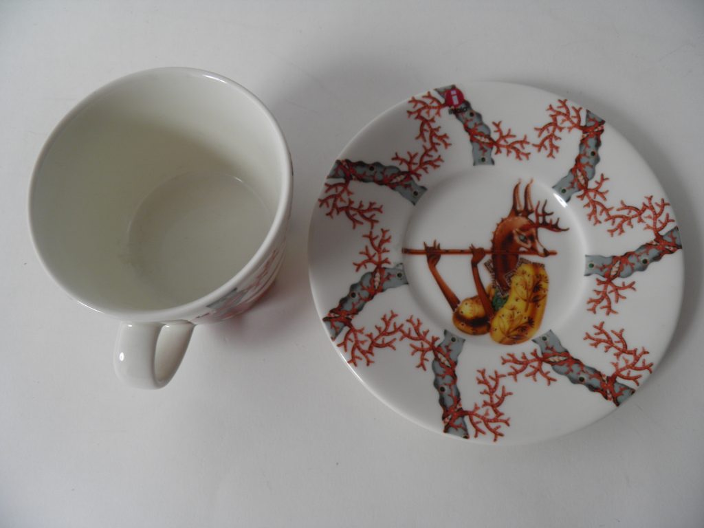 Tanssi kahvikuppi ja aluslautanen Iittala - Image 3