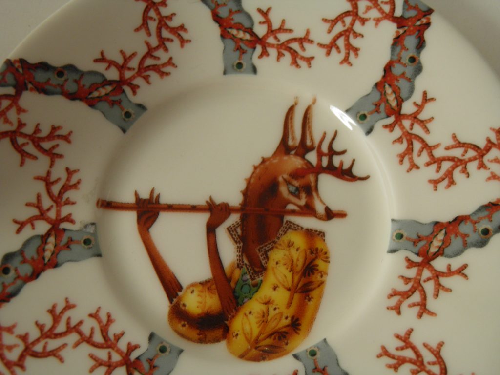 Tanssi kahvikuppi ja aluslautanen Iittala - Image 4