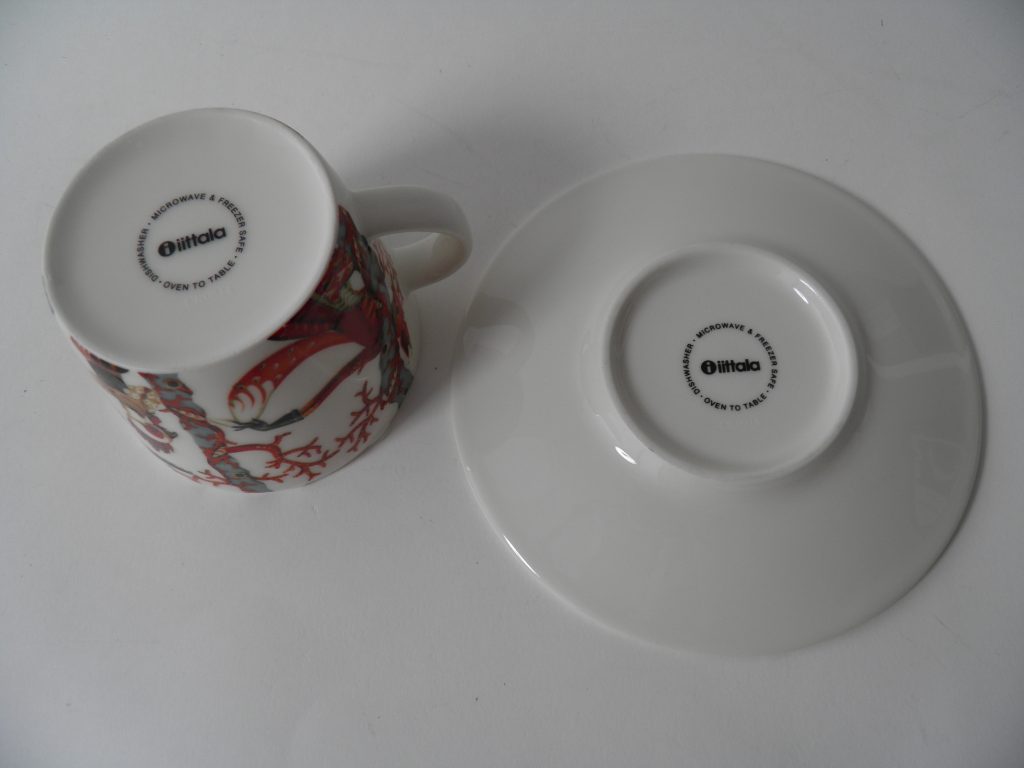 Tanssi kahvikuppi ja aluslautanen Iittala - Image 5