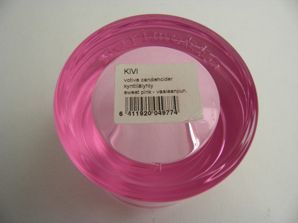 Kivi -tuikku 60 mm vaaleanpunainen Iittala - Image 3