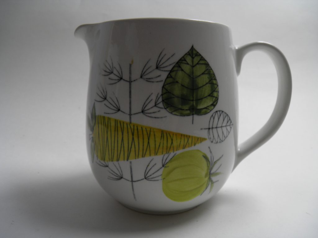Vegeta Jug hand-painted Arabia SOLD