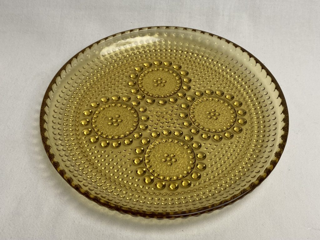 Grapponia Plate 17 cm Amber