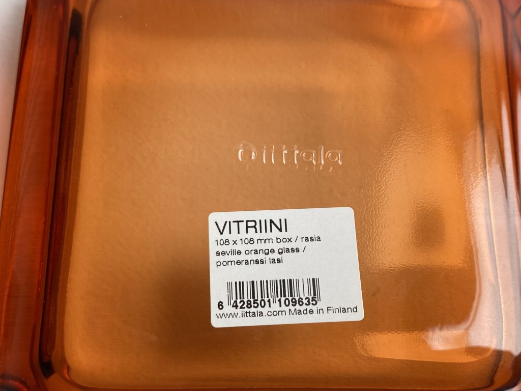 Vitriini 108 x 108 mm pomeranssi - Kuva 4