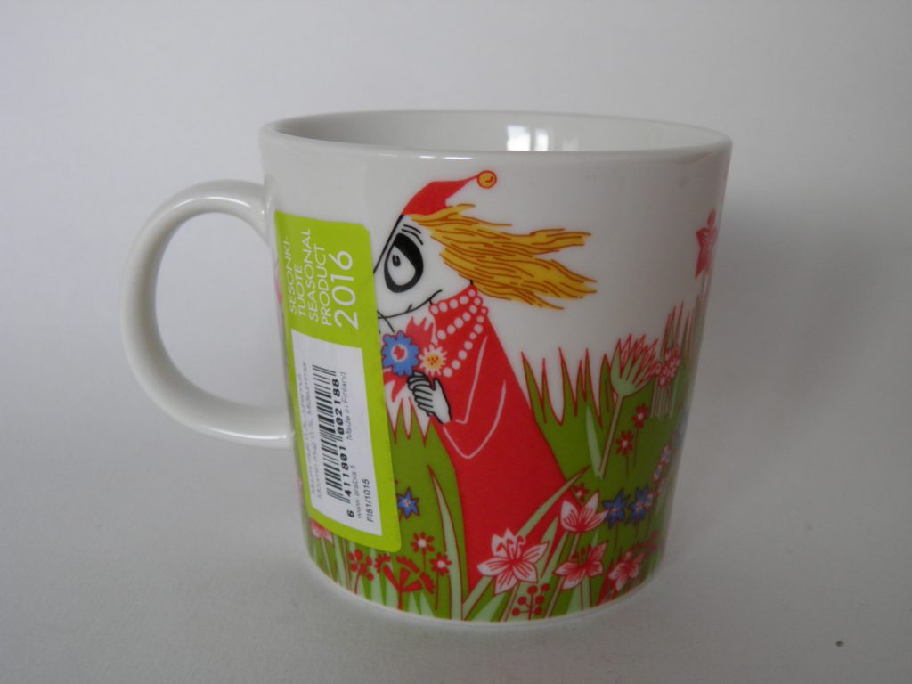 Moomin mug Midsummer (with stickers)