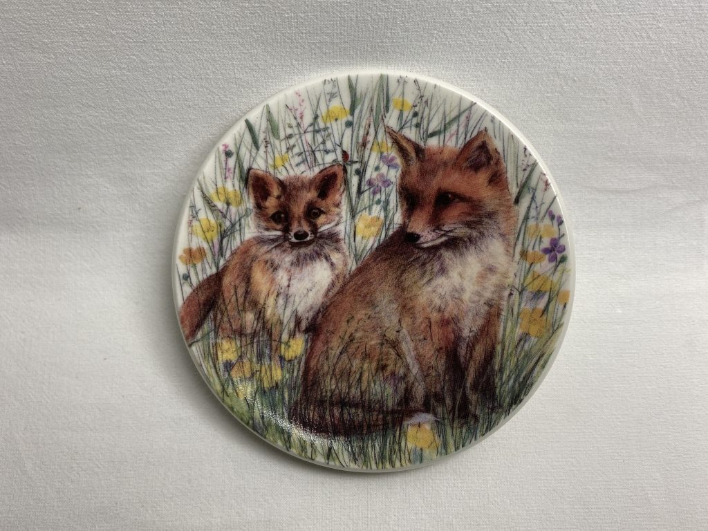Fauna Fox wall plate