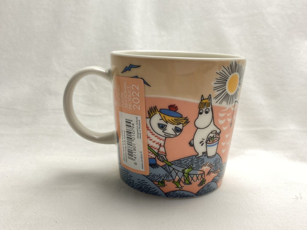 Muumi-muki Kalassa (tarrallinen) Retronomi verkkokauppa