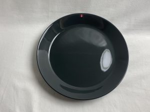 Teema lautanen 23 cm graniitti Retronomi verkkokauppa