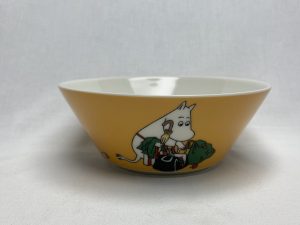 Muumi-kulho Muumimamma Aprikoosi (tarrallinen) Retronomi verkkokauppa