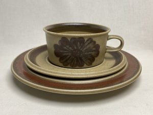 Tunturi teekuppi ja 2 lautasta Retronomi verkkokauppa