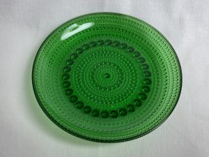 Kastehelmi lautanen vihreä 14 cm Retronomi verkkokauppa