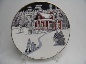 Joululautanen 1990 Tove Slotte Retronomi verkkokauppa