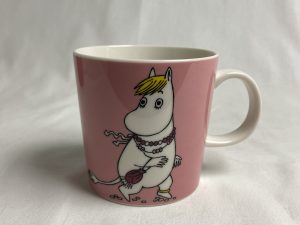 Muumi-muki Niiskuneiti vaaleanpunainen Retronomi verkkokauppa