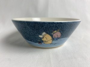 Muumi-kulho Lumikuutamo (tarrallinen) Retronomi verkkokauppa