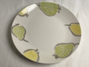 Päärynä ruokalautanen 28,5 cm Pentik Retronomi verkkokauppa