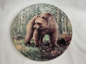 Karhu seinälautanen 22,5 cm Arabia Retronomi verkkokauppa