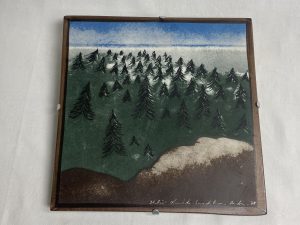 Metsä seinälaatta Heljä Liukko-Sundström Retronomi verkkokauppa