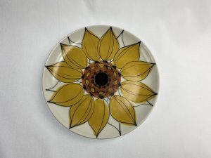 Aurinkoruusu lautanen 19,8 cm Arabia Retronomi verkkokauppa