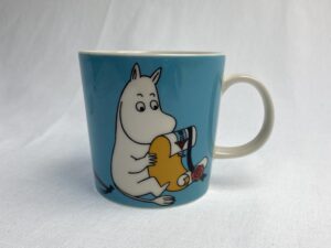Muumi-muki Muumipeikko Turkoosi Retronomi verkkokauppa