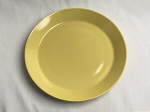 Teema ruokalautanen 26 cm keltainen MYYTY Retronomi verkkokauppa