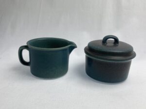Ruska sokerikko ja kermakko sinivihreä Retronomi verkkokauppa