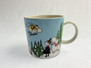 Muumi-muki Mäkihyppy (tarrallinen) Retronomi verkkokauppa