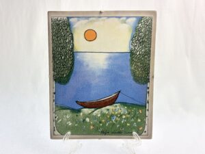 Kesä seinälaatta Heljä Liukko-Sundström Retronomi verkkokauppa