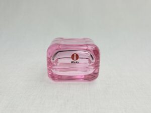 Vitriini 60 x 60 mm vaaleanpunainen Iittala Retronomi verkkokauppa