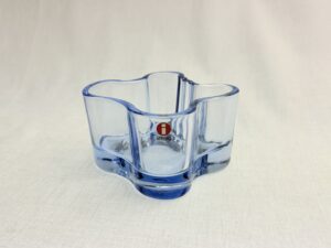 Aalto kynttilälyhty vedensininen Iittala