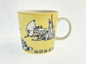 Muumi-muki Keltainen Retronomi verkkokauppa