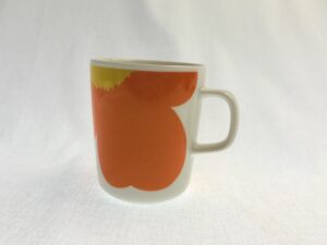 Unikko muki oranssi Marimekko Retronomi verkkokauppa