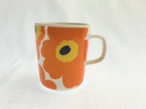 Unikko muki oranssi Marimekko